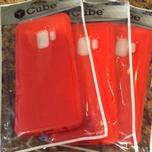 Pink rubber case for Samsung S9 / G960